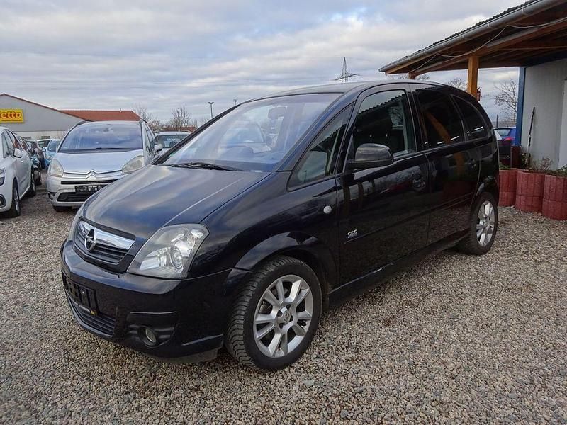 Schwarz Gebraucht 2010 Opel Meriva Innovation Van / Kleinbus | 2.200 € (Guter Preis) - Bild 1/4