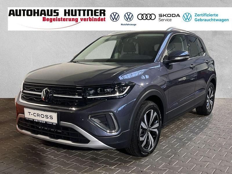 Rauchgrau Gebraucht 2024 VW T-Cross Style SUV | 29.490 € (Teuer) - Bild 1/4