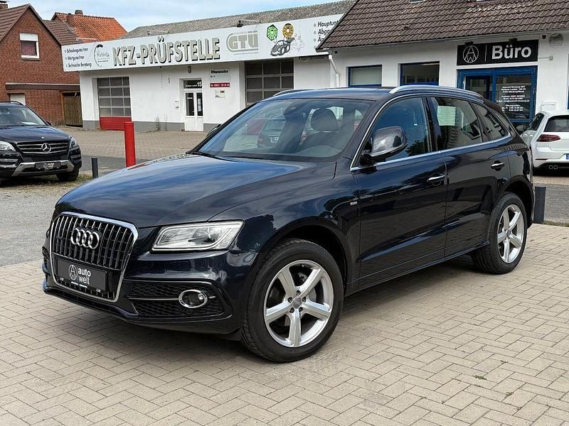 Blau Gebraucht 2015 Audi Q5 S-Line SUV | 21.949 € (Fairer Preis) - Bild 1/4
