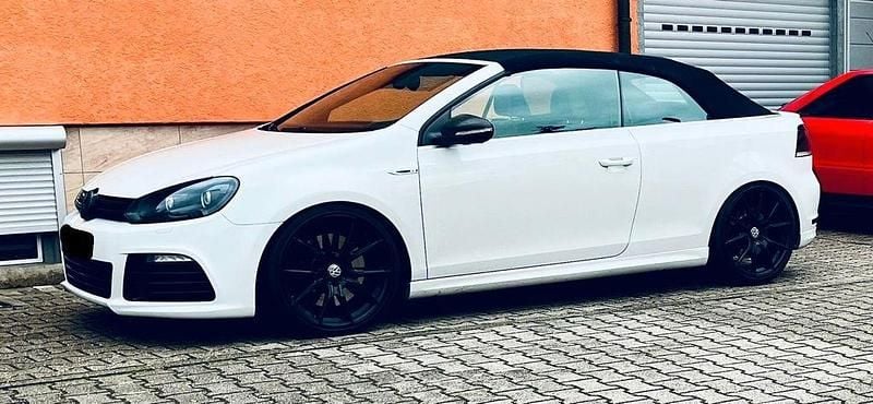 Gebraucht VW Golf Cabriolet R 265 PS (194 kW) 2013 Weiß Cabrio