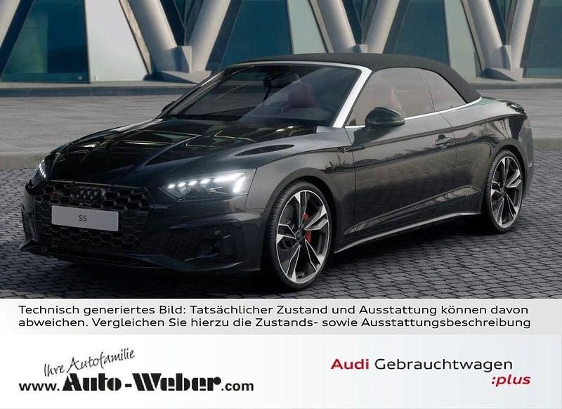 Schwarz Gebraucht 2024 Audi S5 Ambiente Cabrio | 62.980 € (Fairer Preis) - Bild 1/2