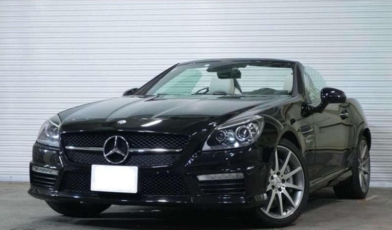 Schwarz Gebraucht 2012 Mercedes SLK55 AMG AMG Cabrio | 55.900 € - Bild 1/3