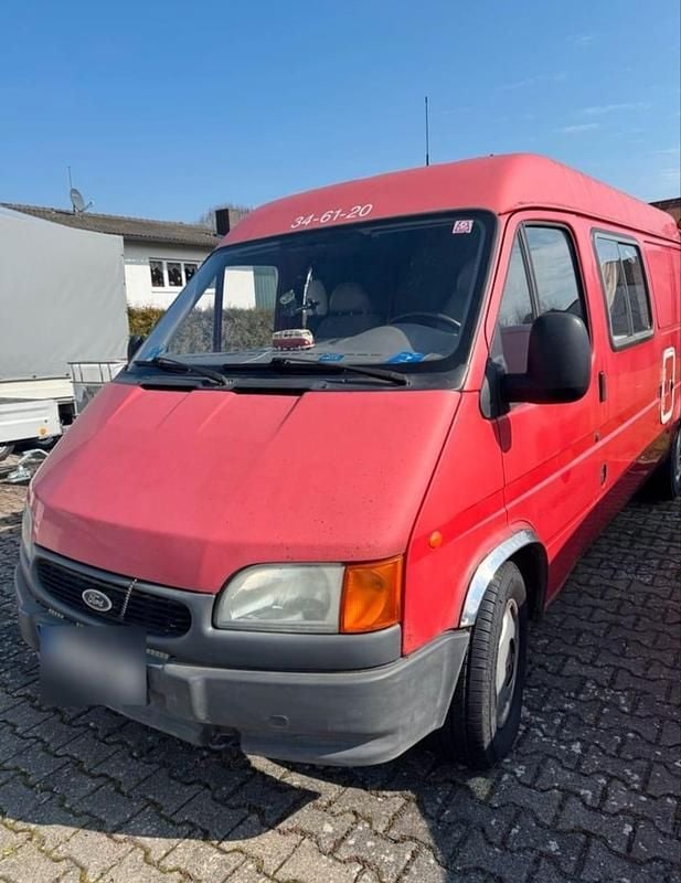 Gebraucht Ford Transit 1998 Rot Van / Kleinbus