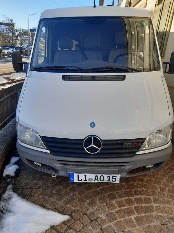 Weiß Gebraucht 2000 Mercedes Sprinter Van | 4.900 € (Superpreis) - Bild 1/4