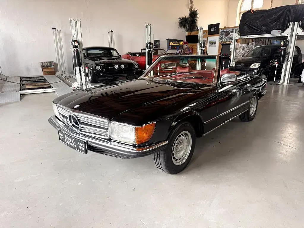 Gebraucht Mercedes SL350 200 PS (147 kW) 1973 Schwarz Cabrio