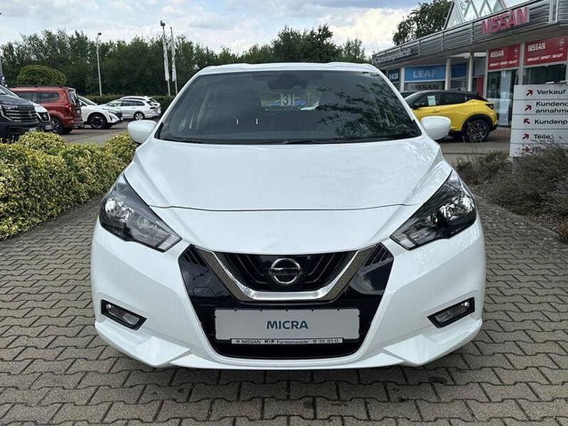 Gebraucht Nissan Micra Acenta 92 PS (67 kW) 2022 Weiss Kleinwagen