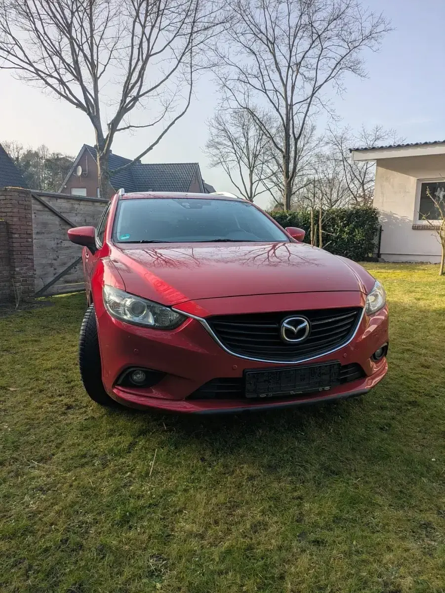 Usata Mazda 6 150 CV (110 kW) 2013 Rosso Station wagon