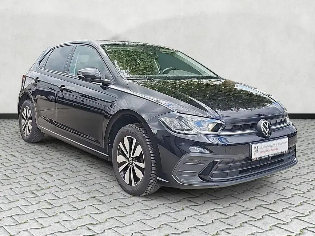 Gebraucht VW Polo Move 95 PS (69 kW) 2024 Schwarz Kleinwagen
