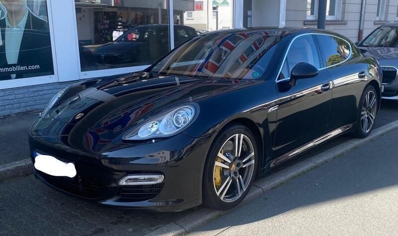 Schwarz Gebraucht 2010 Porsche Panamera Turbo Limousine | 23.499 € (Guter Preis) - Bild 1/4