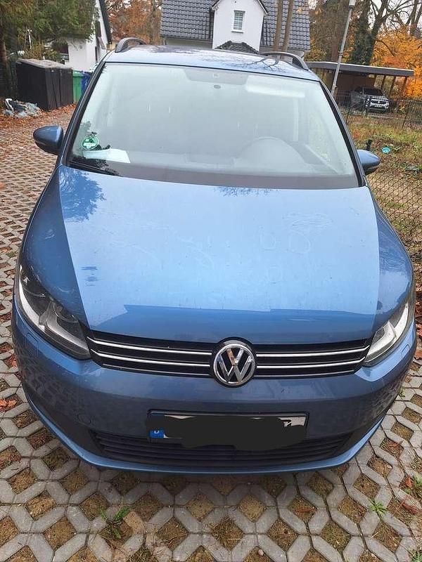 Gebraucht VW Touran Highline 105 PS (77 kW) 2012 Blau Van / Kleinbus