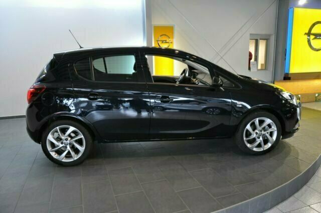 Gebraucht Opel Corsa 101 PS (74 kW) 2019 Blau metallic Kleinwagen