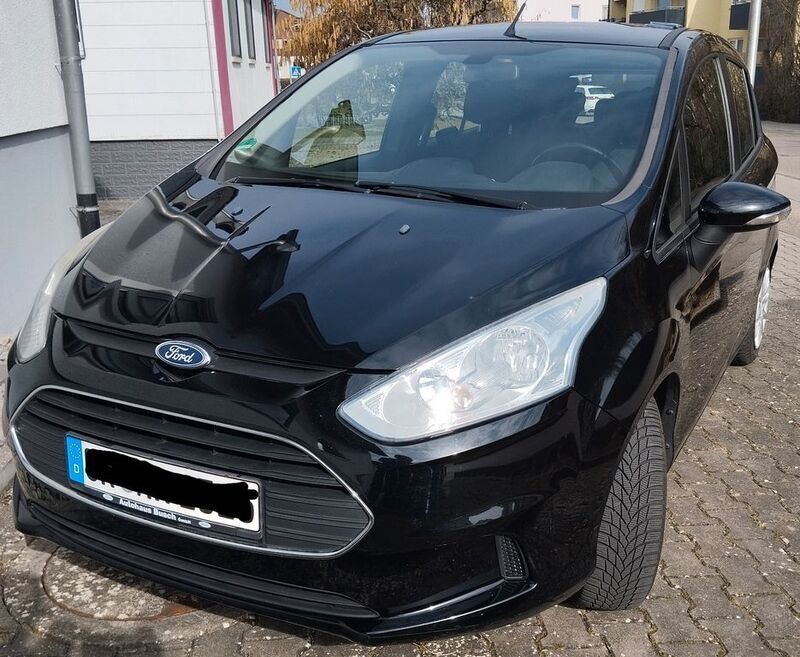 Schwarz Gebraucht 2013 Ford B-MAX SYNC Edition Van / Kleinbus | 5.200 € (Superpreis) - Bild 1/4
