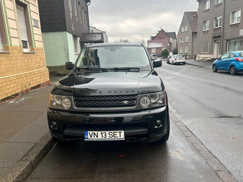 Schwarz Gebraucht 2010 Land Rover Range Rover Sport SUV | 9.500 € - Bild 1/4