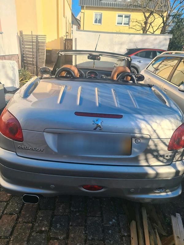 Używany Peugeot 206 140 KM (102 kW) 2004 Srebrny Kabriolet
