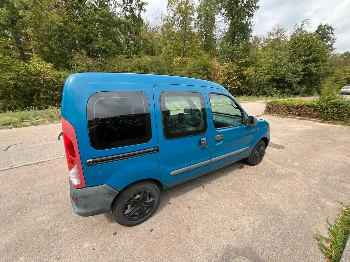 Gebraucht Renault Kangoo 75 PS (55 kW) 2000 Blau Van / Kleinbus