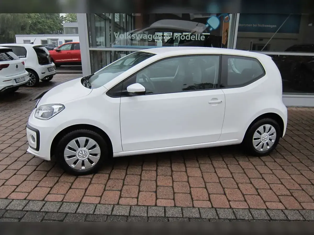 Gebraucht VW up! move up! 60 PS (44 kW) 2018 Weiß Kleinwagen
