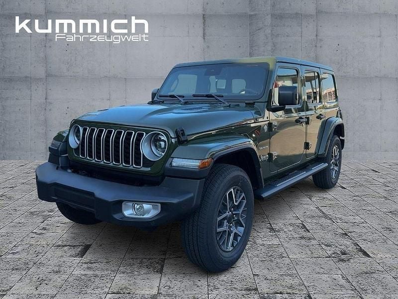 Grün Gebraucht 2024 Jeep Wrangler Sahara SUV | 57.300 € (Guter Preis) - Bild 1/4