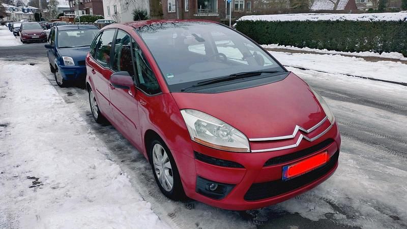 Gebraucht Citroën C4 Picasso Tendance 109 PS (80 kW) 2008 Rot Van / Kleinbus