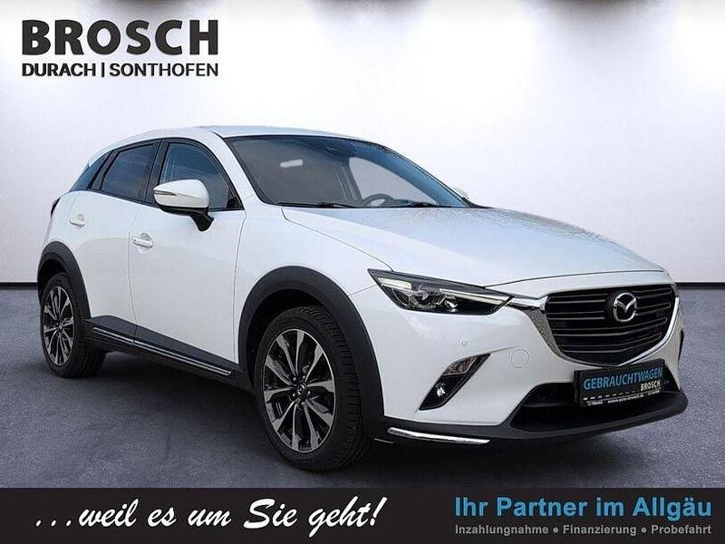 Gebraucht Mazda CX-3 Sky 121 PS (88 kW) 2018 Purweiß SUV