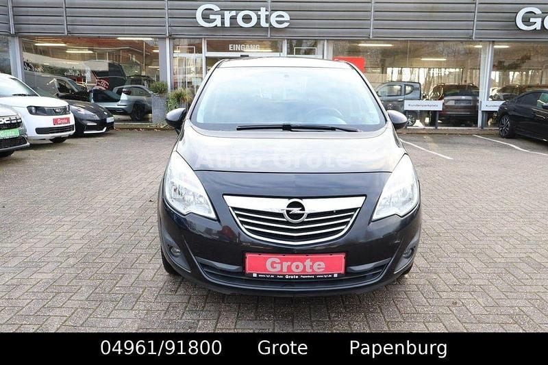 Gebraucht Opel Meriva Edition 110 PS (80 kW) 2011 Schwarz Van / Kleinbus