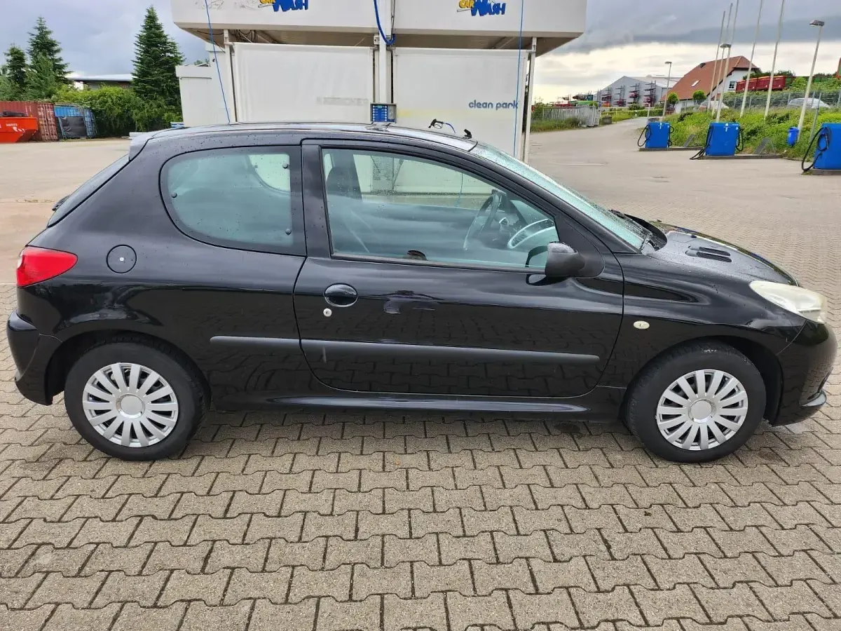 Gebraucht Peugeot 206 2005 Schwarz Kleinwagen