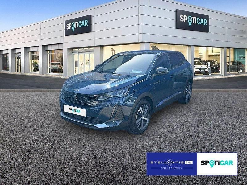 Blaulackierung (metallic) Gebraucht 2023 Peugeot 3008 Allure SUV | 20.730 € (Superpreis) - Bild 1/4
