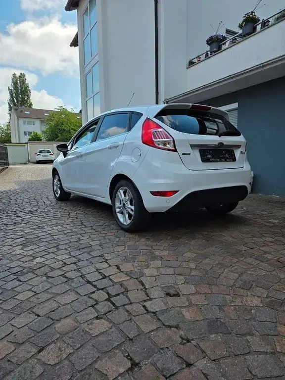 Usata Ford Fiesta Titanium 125 CV (91 kW) 2017 Bianco Utilitaria
