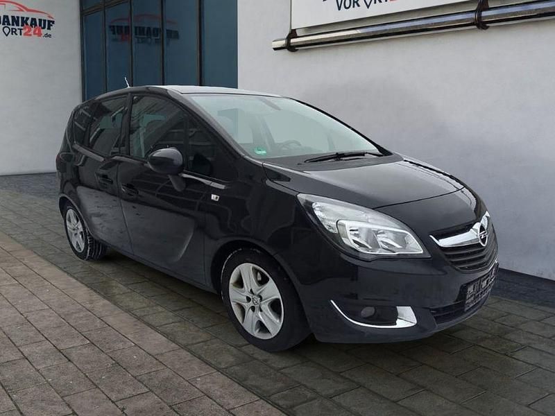 Grau Gebraucht 2014 Opel Meriva Edition Van / Kleinbus | 7.980 € (Fairer Preis) - Bild 1/4
