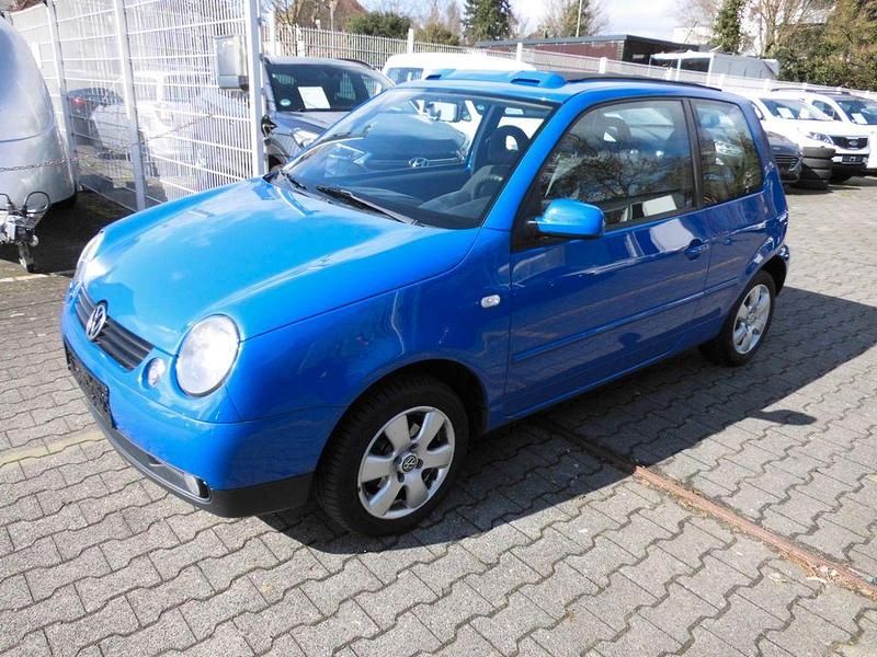 Gebraucht VW Lupo Basis 75 PS (55 kW) 2003 Blau Kleinwagen