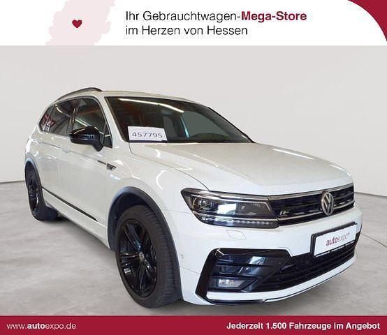 Pure white Gebraucht 2020 VW Tiguan Allspace Highline SUV | 29.090 € (Fairer Preis) - Bild 1/4