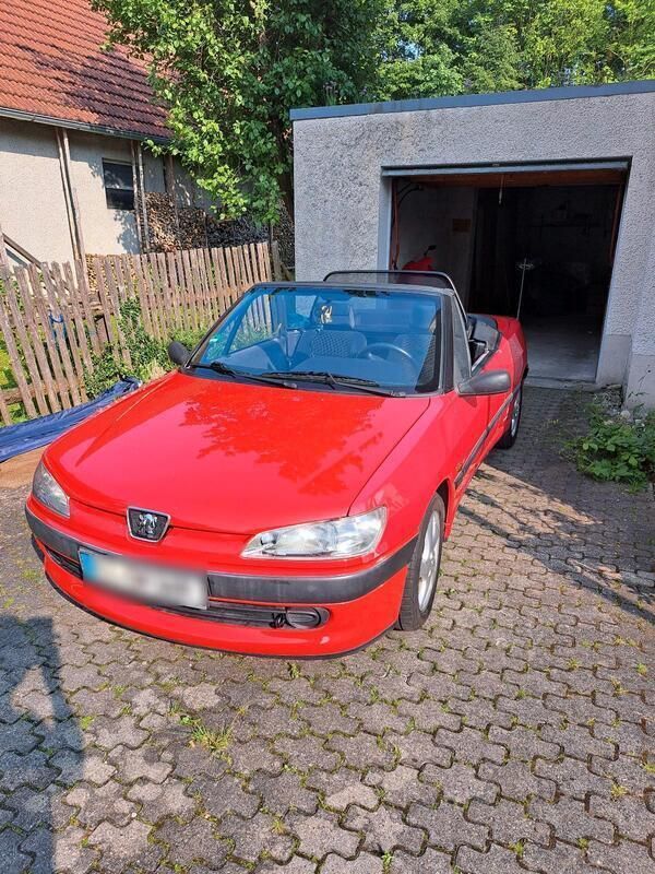 Rot Gebraucht 1998 Peugeot 306 Cabriolet Cabrio | 2.990 € - Bild 1/4