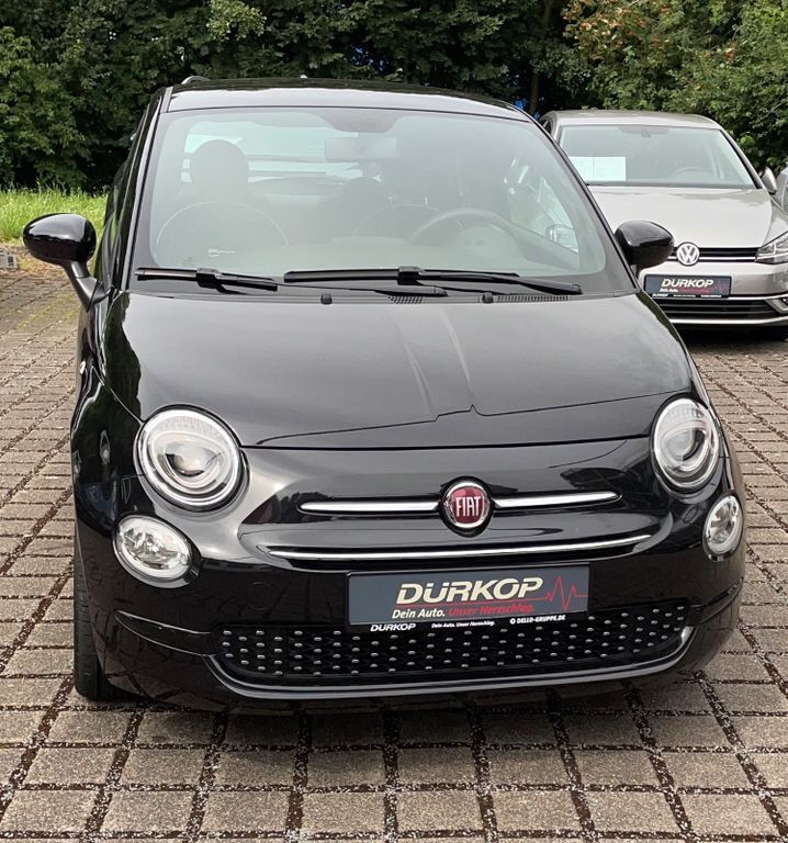 Schwarz Gebraucht 2021 Fiat 500 Lounge Kleinwagen | 10.500 € (Superpreis) - Bild 1/4
