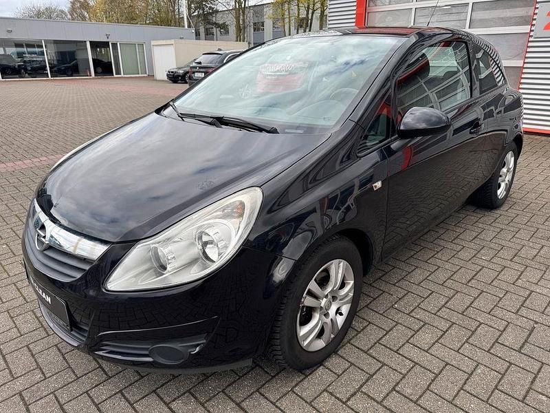 Gebraucht Opel Corsa Edition 80 PS (58 kW) 2010 Schwarz Kleinwagen