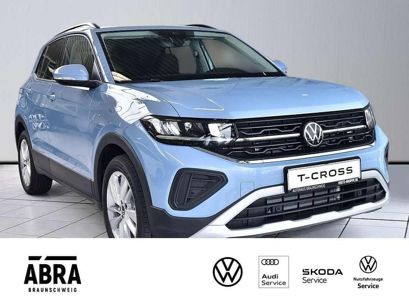 Clear blue metallic Gebraucht 2024 VW T-Cross IQ Drive SUV | 22.950 € (Fairer Preis) - Bild 1/4
