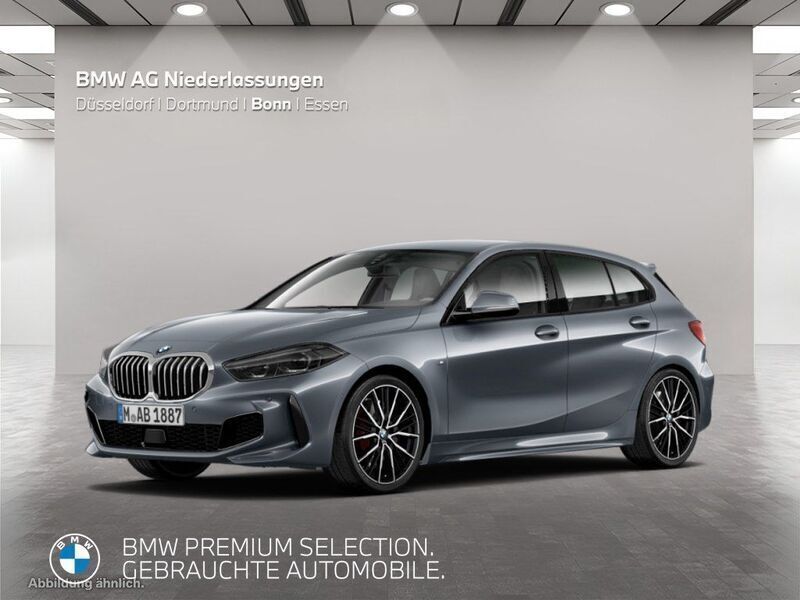 Grau Gebraucht 2022 BMW 128 Performance Limousine | 31.999 € (Fairer Preis) - Bild 1/4