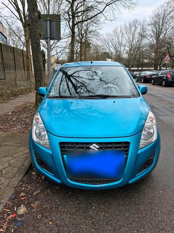 Usata Suzuki Splash 68 CV (50 kW) 2013 Blu Utilitaria