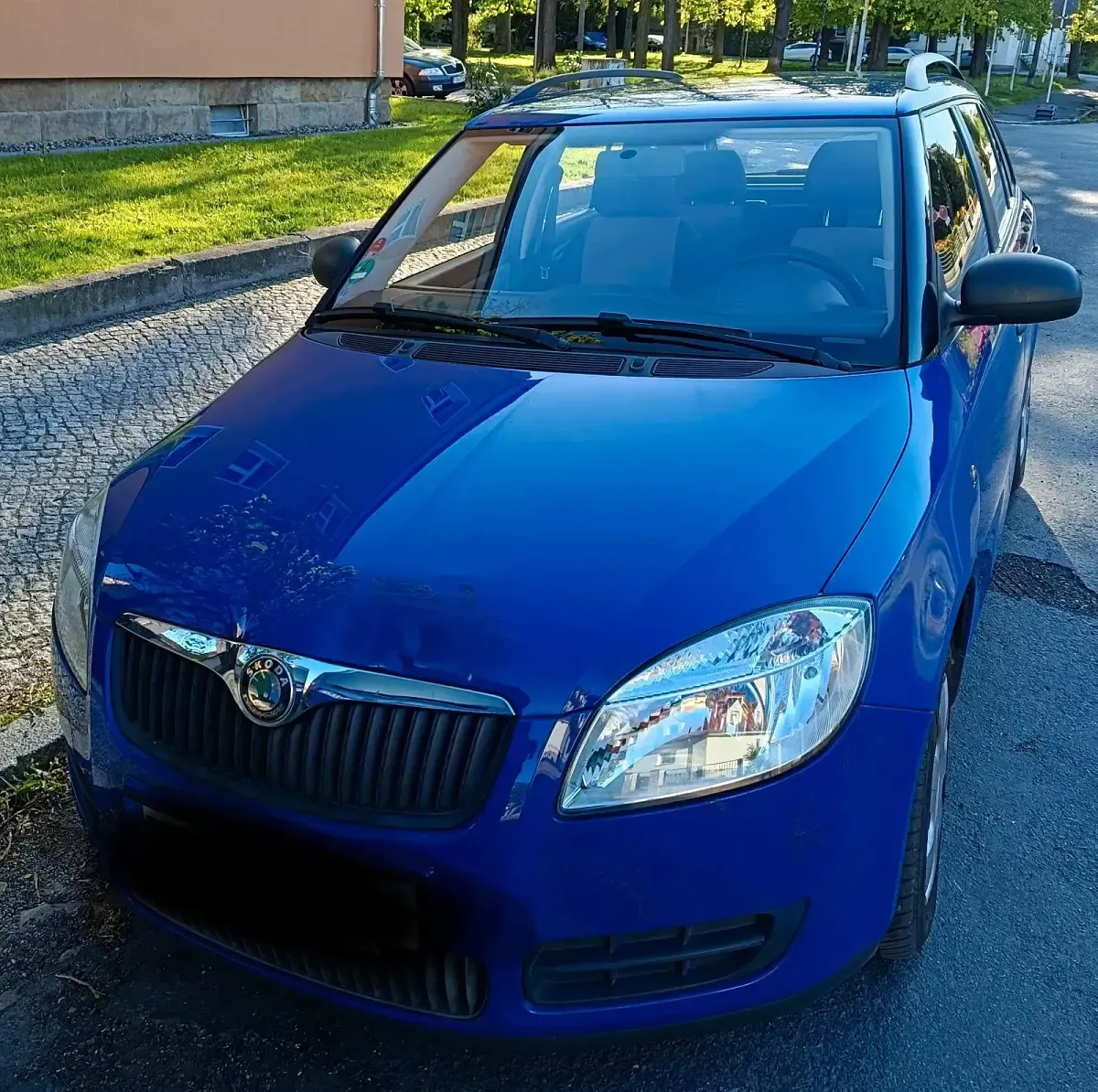 Second-hand Skoda Fabia 60 CP (44 kW) 2009 Albastru Break