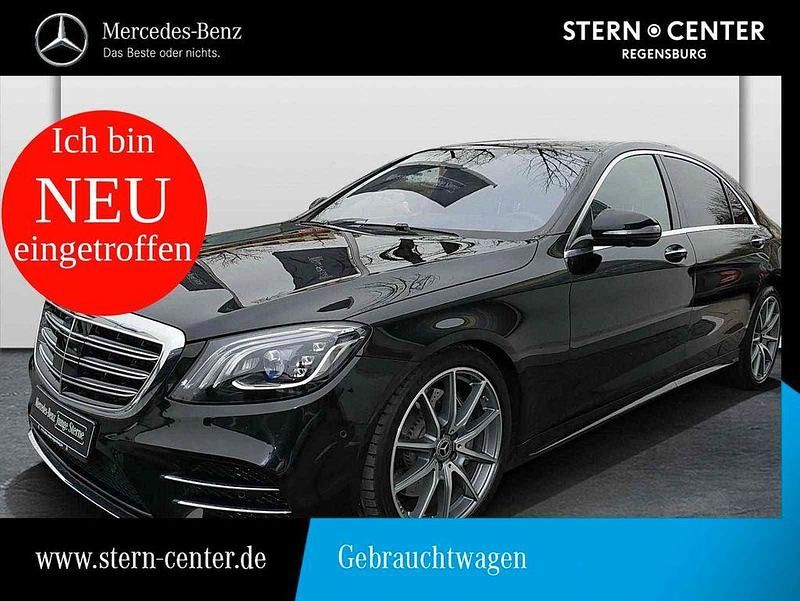 Metalliclack obsidianschwarz Gebraucht 2018 Mercedes S400 AMG Limousine | 49.880 € (Fairer Preis) - Bild 1/4