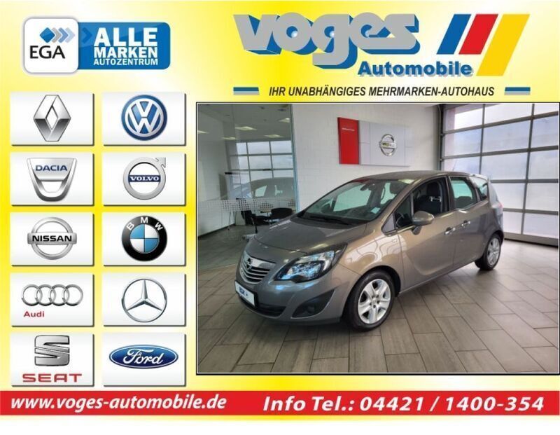 Grau Gebraucht 2013 Opel Meriva Innovation Van / Kleinbus | 6.999 € (Etwas zu teuer) - Bild 1/4