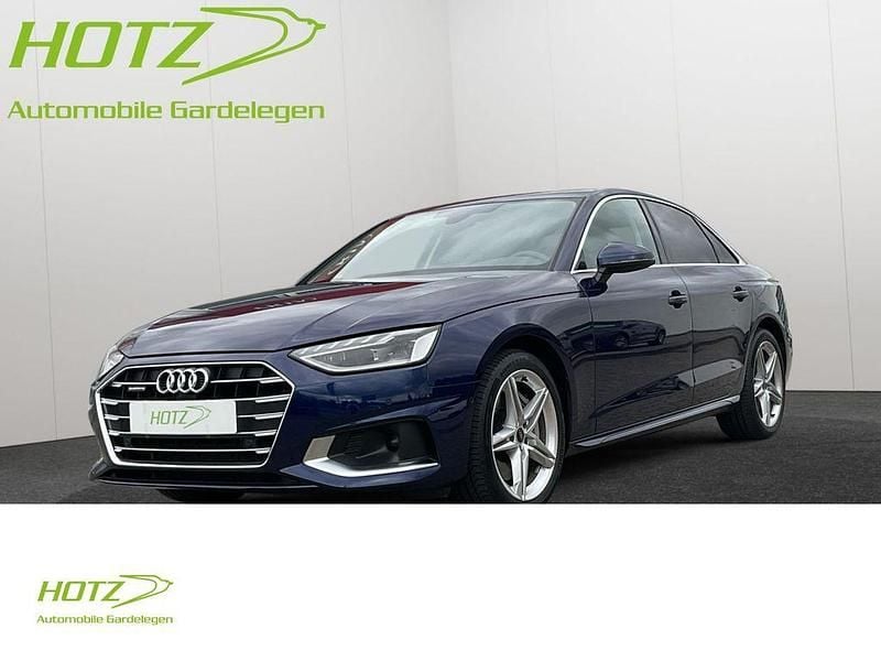 Navarrablau metallic Gebraucht 2024 Audi A4 Advanced Limousine | 44.180 € (Teuer) - Bild 1/4