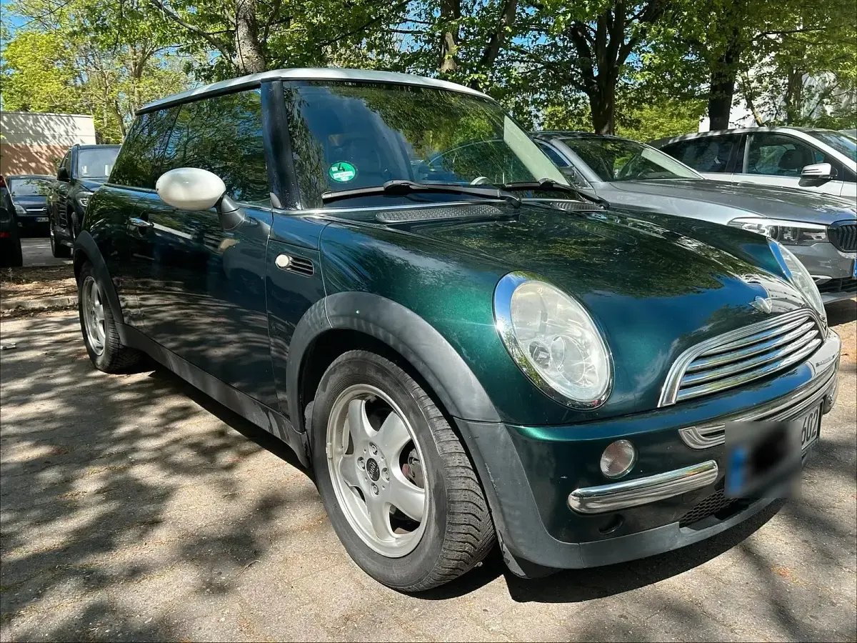 Usata Mini Cooper 116 CV (85 kW) 2004 Verde Utilitaria