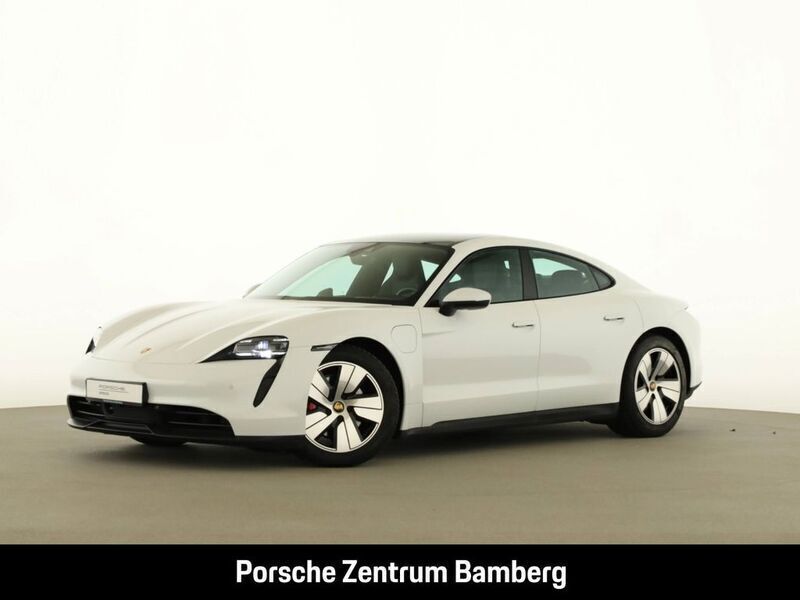 Weiß Gebraucht 2022 Porsche Taycan 4S Chrono Limousine | 73.900 € (Fairer Preis) - Bild 1/4