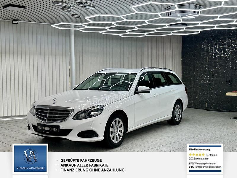 Weiß Gebraucht 2014 Mercedes E250 Kombi | 16.290 € (Superpreis) - Bild 1/4