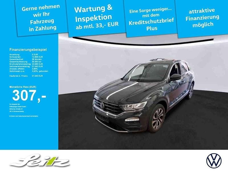 Uranograu Gebraucht 2021 VW T-Roc Active SUV | 21.540 € (Guter Preis) - Bild 1/4
