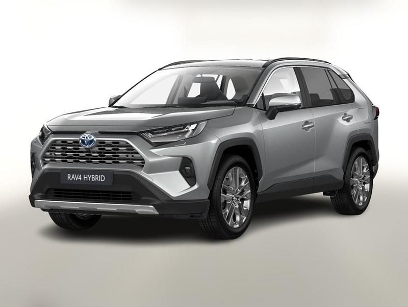 Lichtsilber metallic Neu 2025 Toyota RAV4 Hybrid Lounge SUV | 44.864 € (Etwas zu teuer) - Bild 1/4