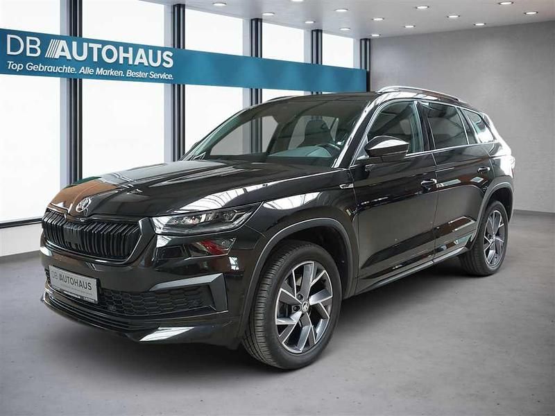 Schwarz Gebraucht 2022 Skoda Kodiaq SportLine SUV | 36.840 € (Fairer Preis) - Bild 1/4
