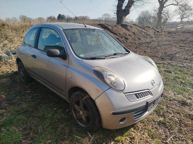 Gebraucht Nissan Micra 2008 Silber Kleinwagen