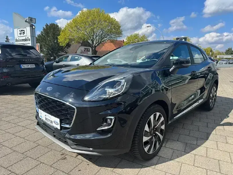 Gebraucht Ford Puma Titanium 125 PS (91 kW) 2023 Obsidianschwarz metallic SUV
