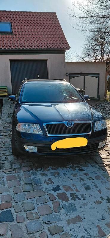 Gebraucht Skoda Octavia 102 PS (75 kW) 2008 Blau Kombi