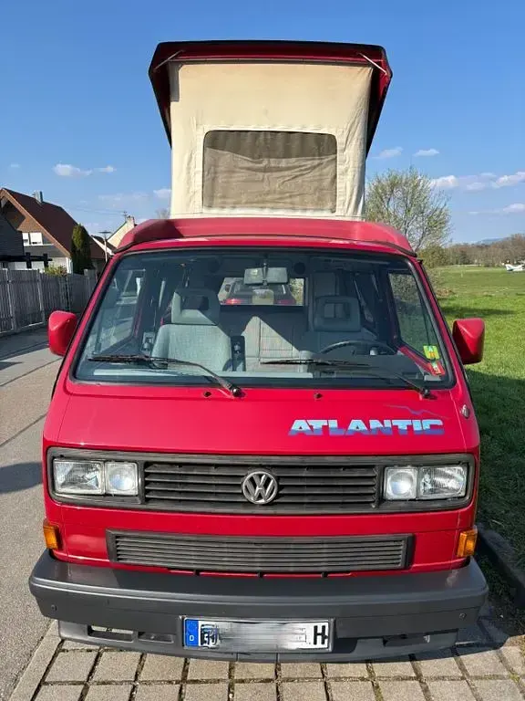Gebraucht VW Multivan 69 PS (50 kW) 1990 Rot Van / Kleinbus